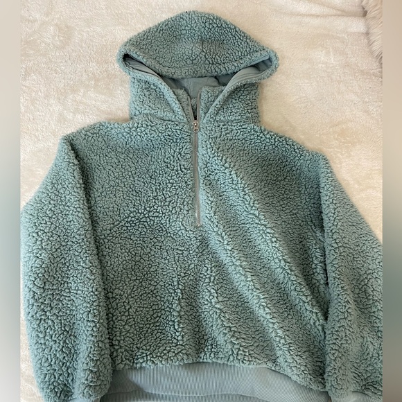 Victorious Secret Sherpa Half-Zip Hoodie - Picture 4 of 4